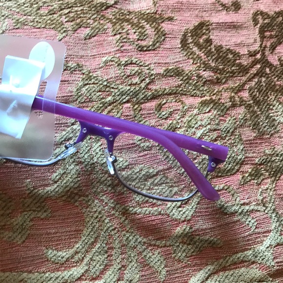 NWT Foster Grant coloread reading glasses and case - Picture 3 of 8